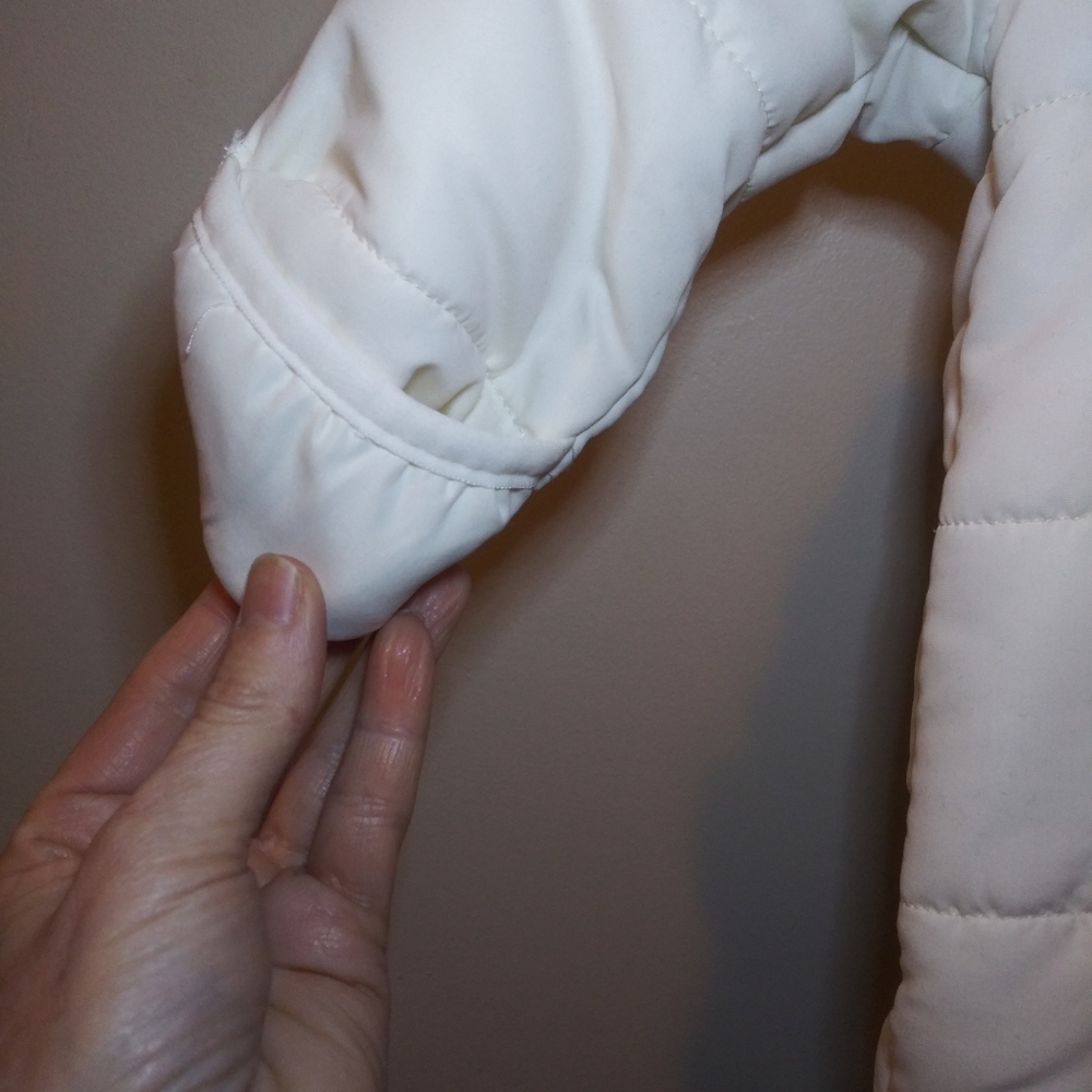 Wonder Nation Cream Panda Bear Infant Snowsuit - Picture 4 of 8
